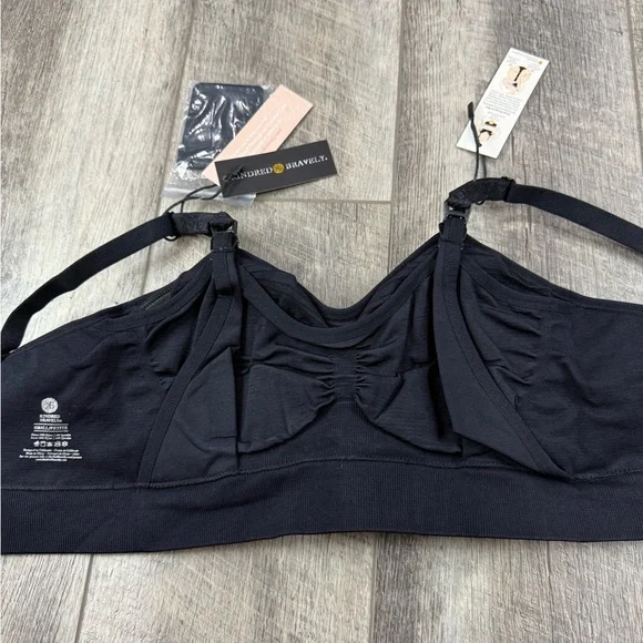 Kindered Bravely‎ Black Nursing Bra - Picture 7 of 13